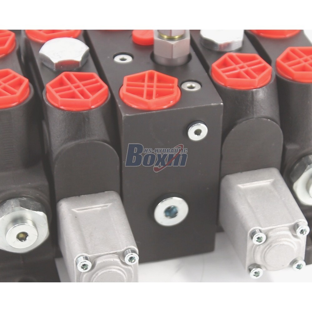 Reliable DCV100EMA-YT-JYT-J-K Electric Motor 2 Spool Hydraulic Directional Valve detail image
